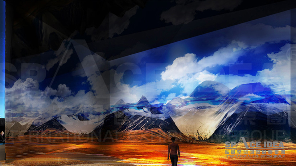 點意空間展覽——長江文明館自然區