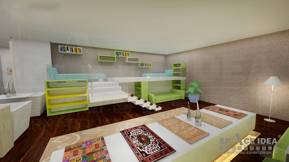 點(diǎn)意空間——社區(qū)學(xué)院創(chuàng)意手工作品展廳